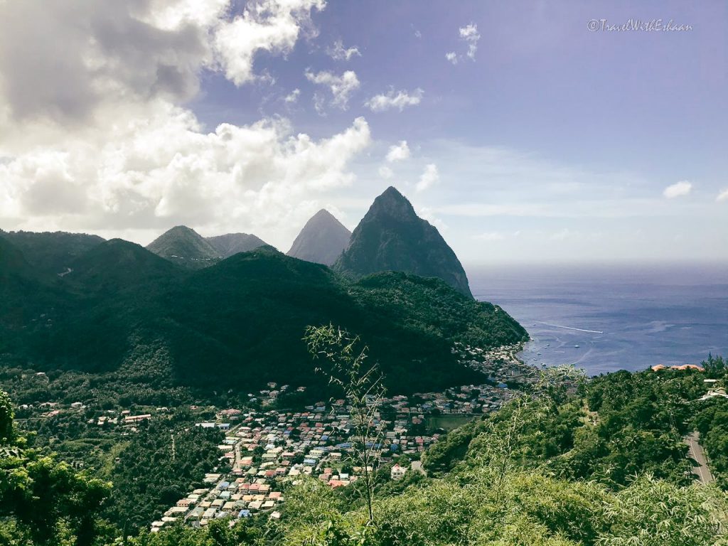 St. Lucian Pitons